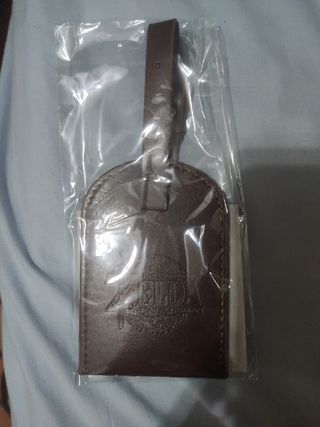 Zelda Tears of the Kingdom bolsa cuero