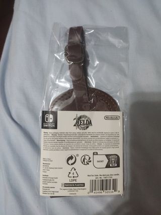 Zelda Tears of the Kingdom bolsa cuero