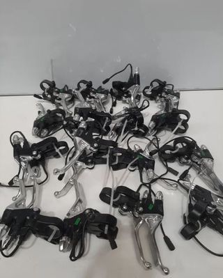 Juego manetas de freno para bicicleta eléctrica