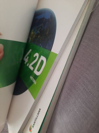 Libros geografía historia 4.1, 4.2, 4.2B