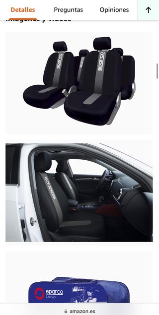 FUNDAS ASIENTOS SPARCO
