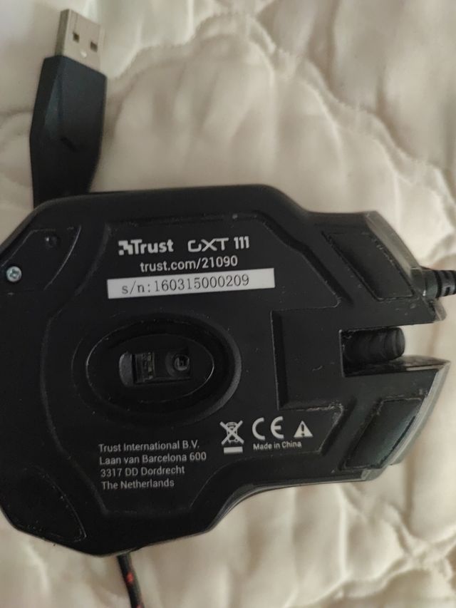 Ratón gaming trust gxt