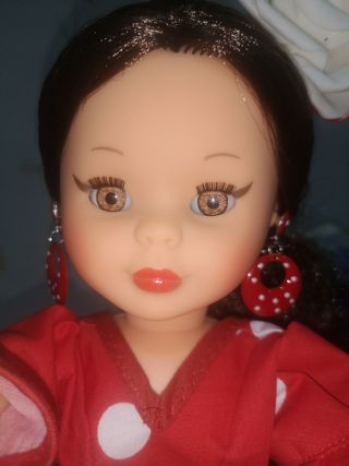 Nancy reedición vestida de Flamenca artesanal