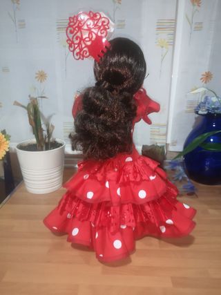 Nancy reedición vestida de Flamenca artesanal