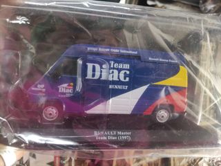 maqueta 1:43 Renault máster team diac 15# nuevo 