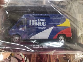 maqueta 1:43 Renault máster team diac 15# nuevo 