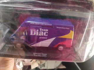 maqueta 1:43 Renault máster team diac 15# nuevo 