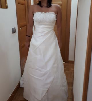 VESTIDO NOVIA TALLA 38-40