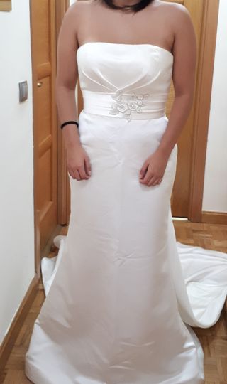 VESTIDO NOVIA TALLA 40-42