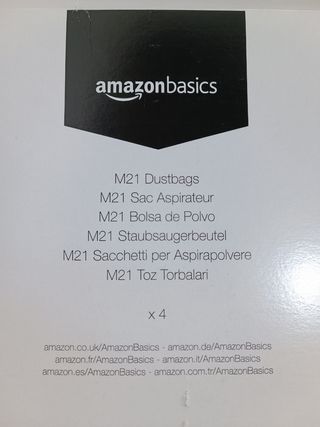 M21 Bolsas para aspiradora Miele 4 uni