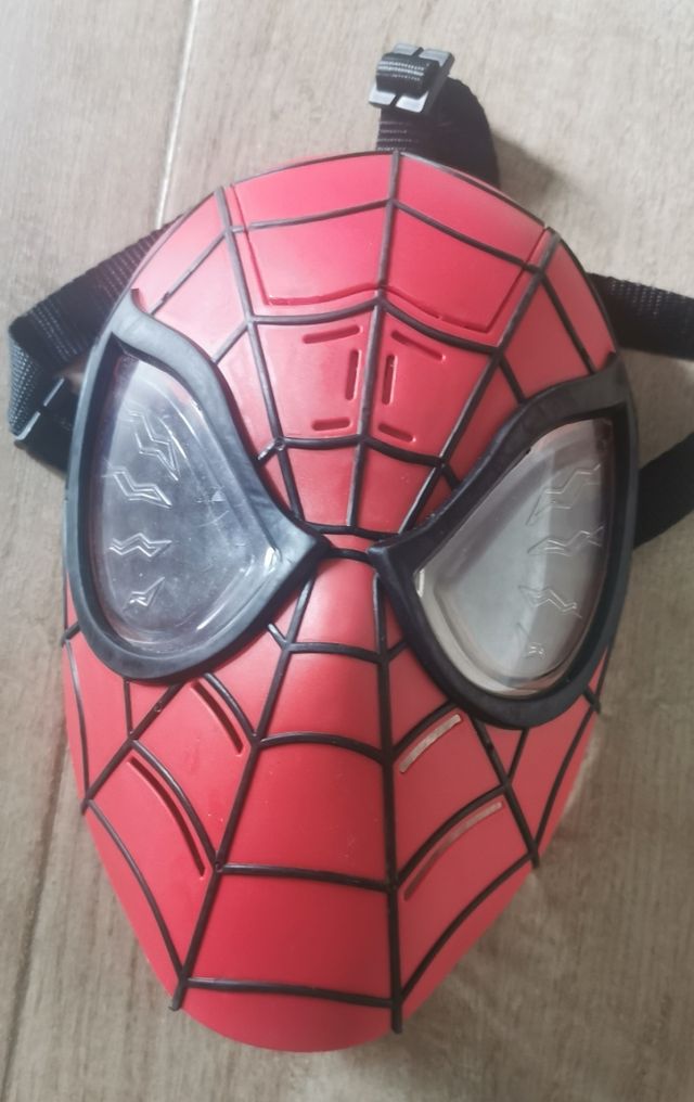 Maschera Spiderman con luci e suoni