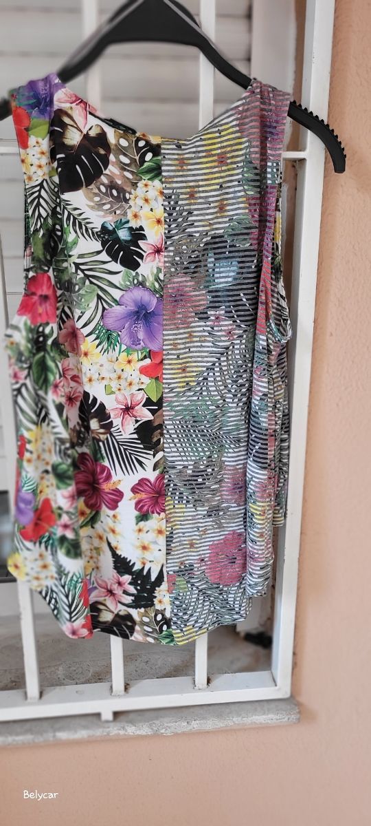 Camiseta desigual .Muy desigual