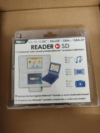 Lector SD nintendo