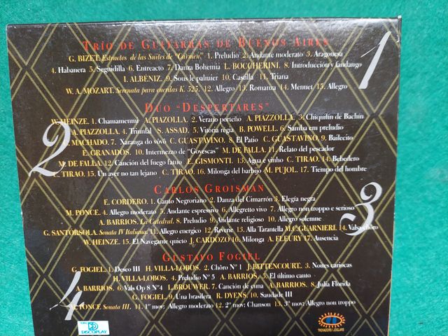 GUITARRA CLÁSICA: CDs (4)