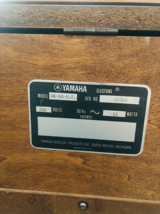 Órgano electrónico - Yamaha