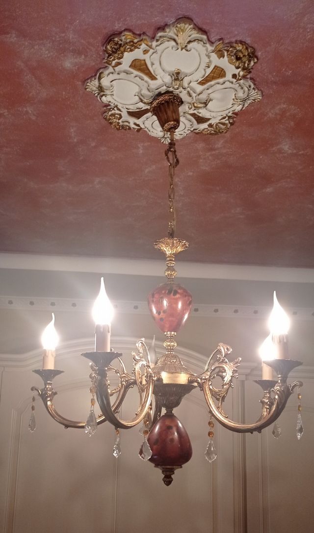 Lampadario+lumetti+lume grande