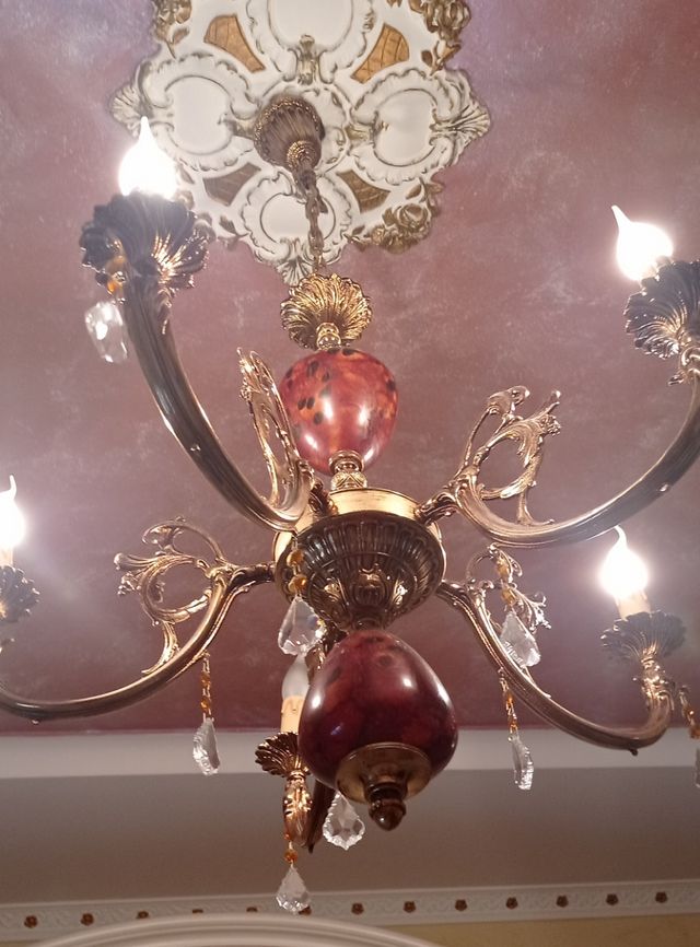 Lampadario+lumetti+lume grande