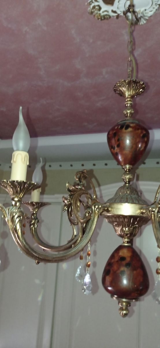 Lampadario+lumetti+lume grande