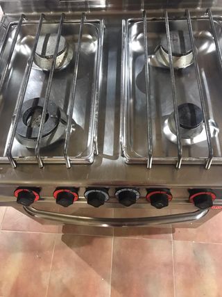 COCINA LOTUS 4 FUEGOS Y HORNO