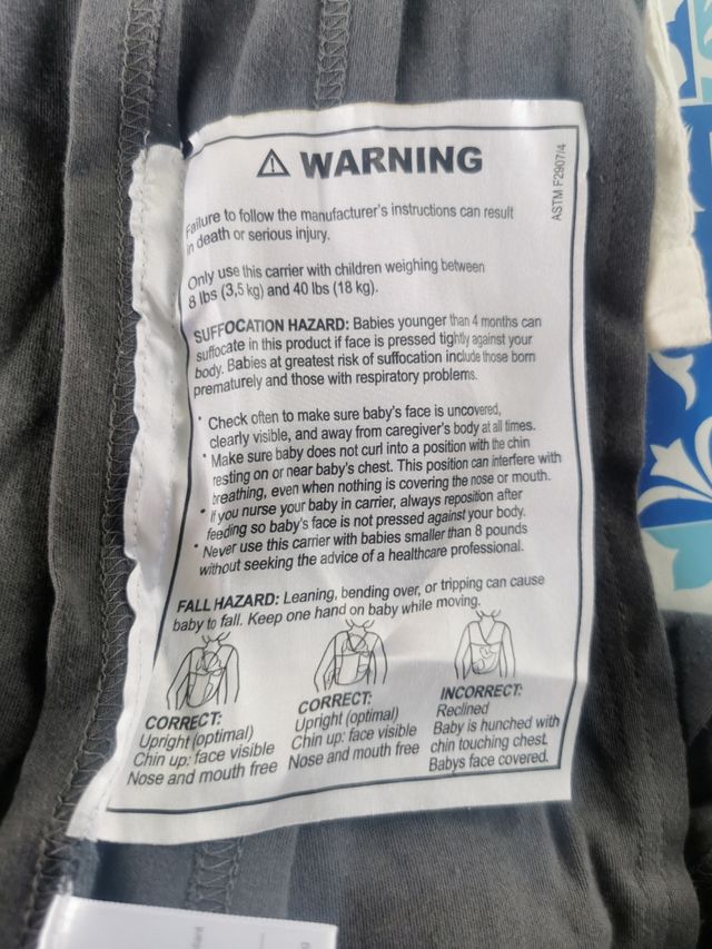 Pañuelo porteo