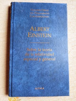 Ciencia. Einstein. Libro