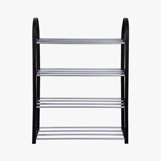 Estantería 4 estantes barras madera.