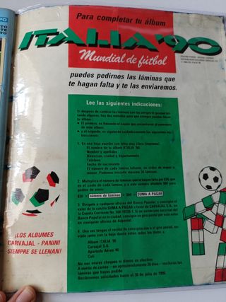 Album COMPLETO Italia 90
