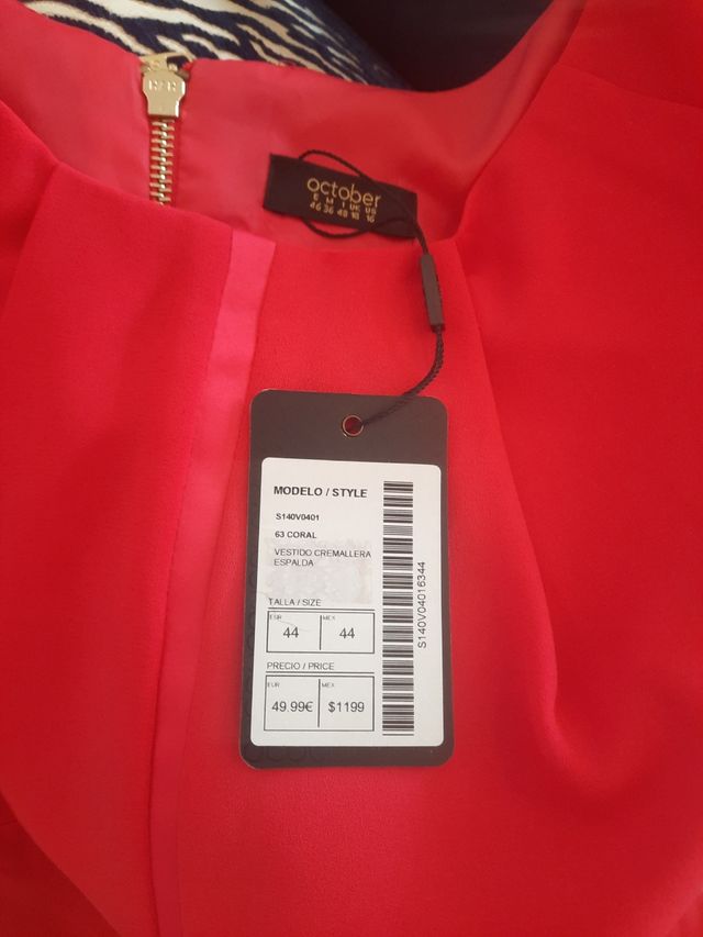 Vestido OCTOBER t.44 nuevo