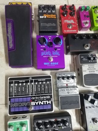 PEDALES GUITARRA ENVIO INCLUIDO PRECIOS IMBATIBLES