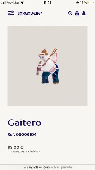 Gaitero Sargadelos