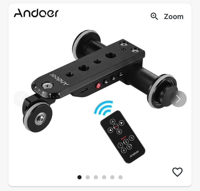 Soporte deslizador cámaras