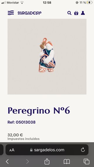 Peregrino N6 Sargadelos