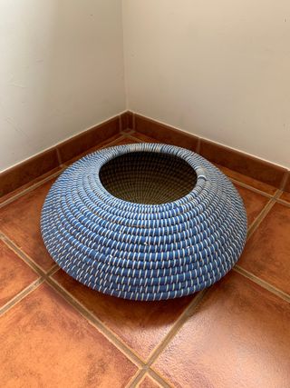cesta rafia ZARA HOME