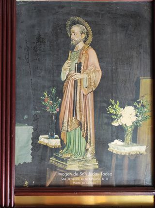 Cuadro con imagen de San Judas Tadeo