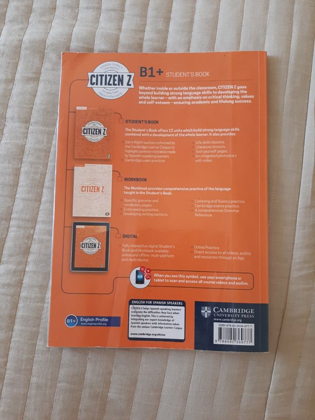 CITIZEN Z STUDENTS BOOK B1+