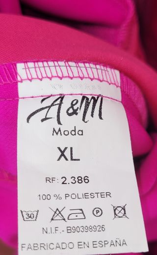 Vestido fiesta T. XL