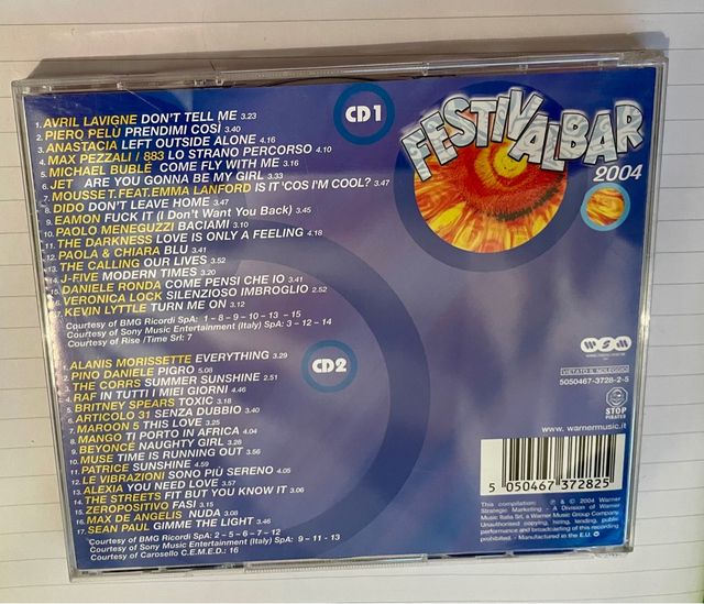 Doppio Cd Festivalbar 2004