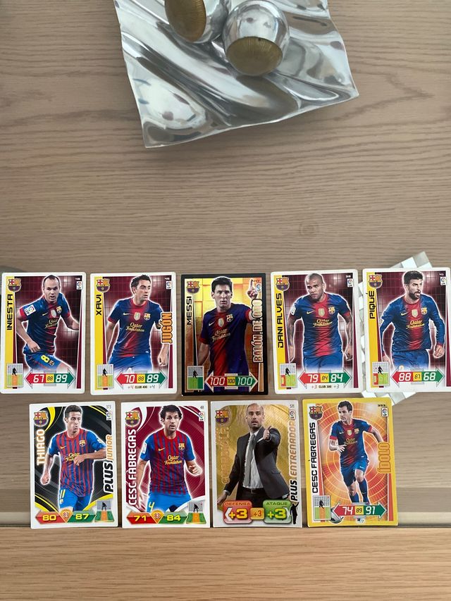 Lote de cartas FC Barcelona (11-12 y 12-13) 