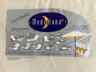 Colchonetas para sillas de jardín