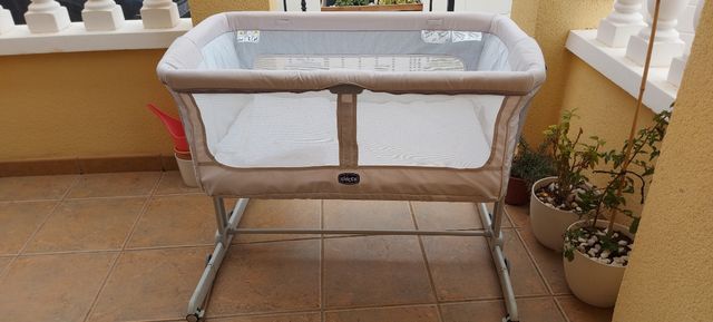 PACK MINICUNA COLECHO CHICCO + COLCHÓN ANTIPLAGIO