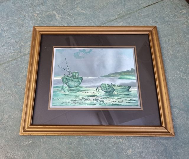 N. 2 stampe con cornice