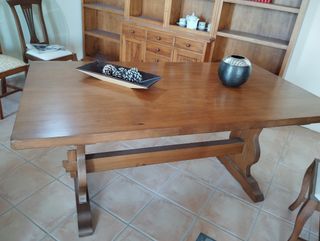 Mesa rústica MADERA MACIZA