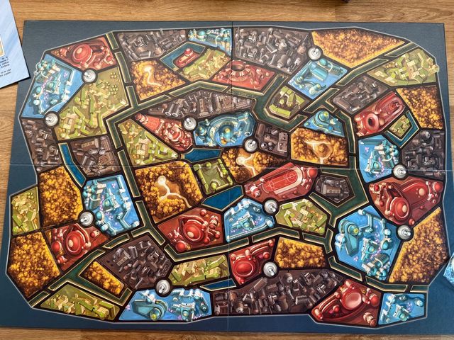 Metropolys. juego de mesa