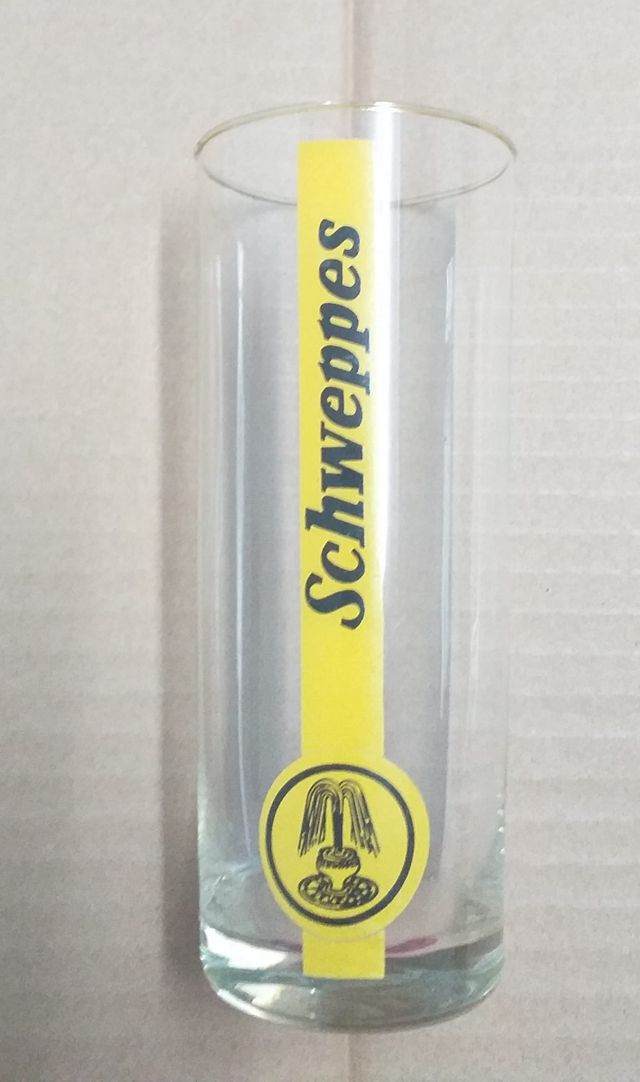 ANTIGUO VASO SCHWEPPES