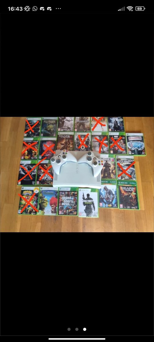 Consola Xbox 360 + juegos