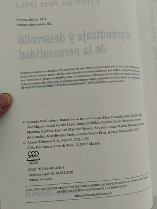 Aprendizaje y desarrollo..Máster profe