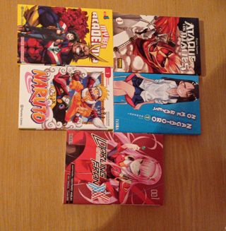 Colección de mangas