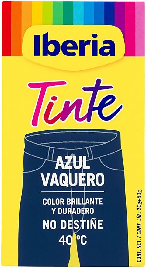 6 unidades de Iberia - Tinte Azul Vaquero.