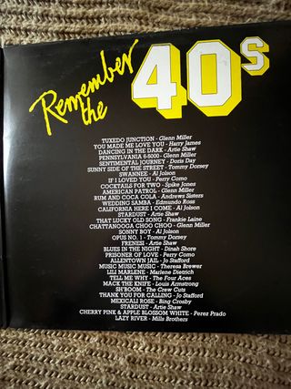 Vinilo doble - Remember the 40s
