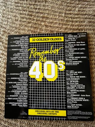 Vinilo doble - Remember the 40s
